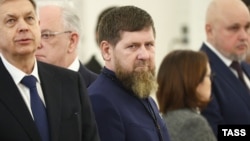 Рамзан Кадыров накануне встречи в Кремле между Владимиром Путиным и президентом Объединенных Арабских Эмиратов Мухаммедом бин Зайедом Аль Нахайяном 