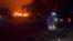 Пожар в селе Милая Бучанского района Киевской области, видео из телеграма Владимира Зеленского