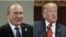Владимир Путин и Дональд Трамп (коллаж)