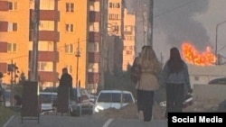 Удар по Новому Уренгою в ЯНАО. 09.09.26