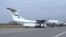 RUSSIA -- An Ilyushin Il-76 strategic airlifter of the Russian Aerospace Forces, carrying medical equipment and professionals to help counter the spread of the COVID-19 infection, is seen ahead of a charter flight from Chkalovsky Airport to Serbia, Moscow