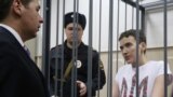 Украинская летчица Надежда Савченко в Басманном суде Москвы 