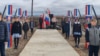 Открытие "аллеи памяти" в забайкальском Татаурово, октябрь 2025 год