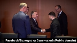 Участники переговоров в Берлине 14 декабря 2025 года