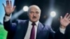 BELARUS -- Belarusian President Alyaksandr Lukashenka gestures as he addresses a women's forum in Minsk, September 17, 2020 - AP