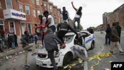 В Балтиморе массовые беспорядки 
