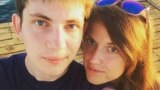 Belarus -- political prisoner Ihar Losik and his wife Daria Losik