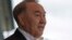JAPAN -- Kazakhstan's former President Nursultan Nazarbaev leaves after the enthronement ceremony of Japan's Emperor Naruhito at the Imperial Palace in Tokyo, October 22, 2019