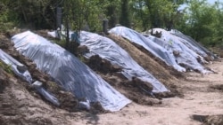 В Таджикистане могилы закрывают пластиком и копают про запас