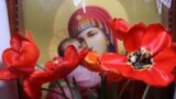 Orthodox in the wagon Chernomorsk Ukraine 