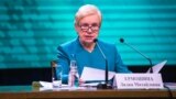 Belarus - Press conference of Lidziya Yarmoshyna about the election results, 18Nov2019