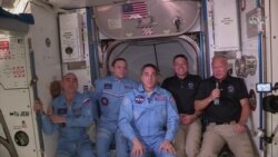 Экипаж Crew Dragon на МКС. Как проходил полет и стыковка