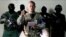 Venezuela -- Investigative police pilot Oscar Perez reads a statement from an undisclosed location, June 27, 2017