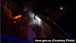 Одесса, последствия атаки по бизнес-центру, 1 октября 