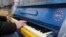 Ukraine -- Euromaidan piano Ukraine EU flag, 27Dec2013