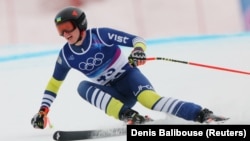 Дмитрий Шепюк во время зимних Олимпийских игр 2026 года в Италии