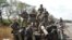 Ukraine - Militants of Enot Corp. during their trip to the Donbass. Undated