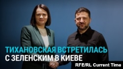 "Лукашенко сказал, что президентам Беларуси и Украины давно пора встретиться": Зеленский принял в Киеве Светлану Тихановскую