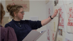 Художница Руфина Базлова рассказывает о политзаключенных в Беларуси языком традиционной вышивки