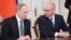 RUSSIA--Head of Rosatom agency Sergei Kirienko with Vladimir Putin