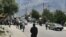 Tajikistan -- Protest in Rushon district, Badakhshon region, 16Jun2020