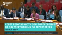Совбез ООН по Украине: голосование на оккупированных территориях