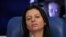 RUSSIA -- Margarita Simonyan, the editor in chief of several Russian state-controlled media outlets, in Moscow, March 11, 2021