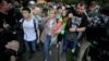 Protesters Again March In Moscow, Defying Authorities