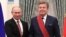 Лев Лещенко и Владимир Путин в Кремле в 2018 году 