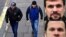 Предполагаемые агенты ГРУ Петров и Боширов на улицах Солсбери