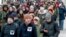 RUSSIA -- People take part in the March of Maternal Anger in Moscow, February 10, 2019
