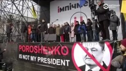 Cторонники Саакашвили провели в Киеве "Марш за будущее"
