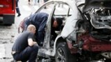 Следователи у машины Павла Шеремета, 20 июля 2016 года
