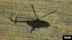 Helicopter shadow 