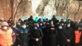 Забастовка железнодорожников в Казахстане