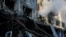 Последствия российского удара по Киеву