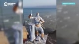 Зачем на берегу озера Иссык-Куль поставили статуи Зевса и Посейдона