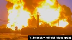Пожар на нефтебазе в Усть-Лабинске, Краснодарский край, 6 июня 2026 года