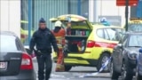 Полиция и спасатели в районе метростанции Маельбек в Брюсселе