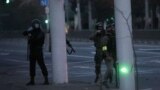 Силовой разгон протестного марша в Минске. Видео