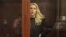 RUSSIA -- Anastasia Vasilyeva, the head of the medical workers' union Alyans Vrachei (Alliance of Doctors), attends a court hearing in Moscow, January 29, 2021