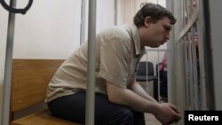 Protester Mikhail Kosenko spent 18 months in a psychiatric facility with a diagnosis of "paranoid schizophrenia."