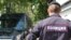 Russian policeman in Moscow