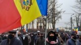Moldova -- protest against Igor Dodon, called by president elect Maia Sandu, Chișinău, 3 decembrie 2020