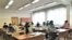 Kazakhstan – An offline lesson at school #38 during the coronavirus pandemic. Shymkent, 3 March 2021