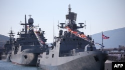 Российские корабли в Новороссийске