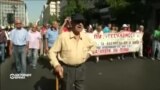 Греческая полиция применила слезоточивый газ против пенсионеров