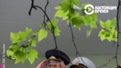 Оркестр поздравляет ветерана в Одессе 9 мая