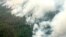 RUSSIA -- A view of a forest fire in the Irkutsk region, JUne 13, 2021