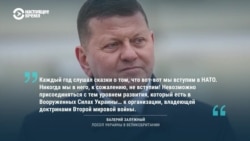 Экс-главком ВСУ Валерий Залужный заявил, что страна никогда не вступит в НАТО. Как его слова восприняли в Брюсселе?